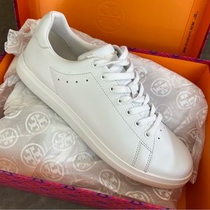 Tory Burch Howell court smooth calf sneakers